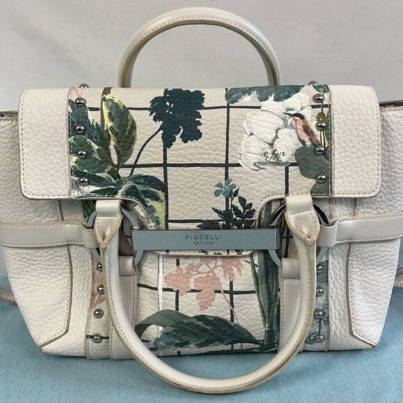 Fiorelli Botanical Print White Bag - Picture 1 of 16